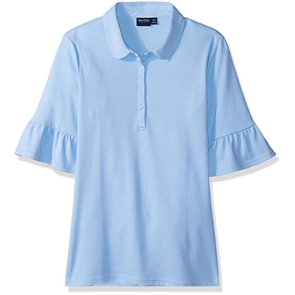 NAUTICA FLARE SLEEVE UNIFORM POLO